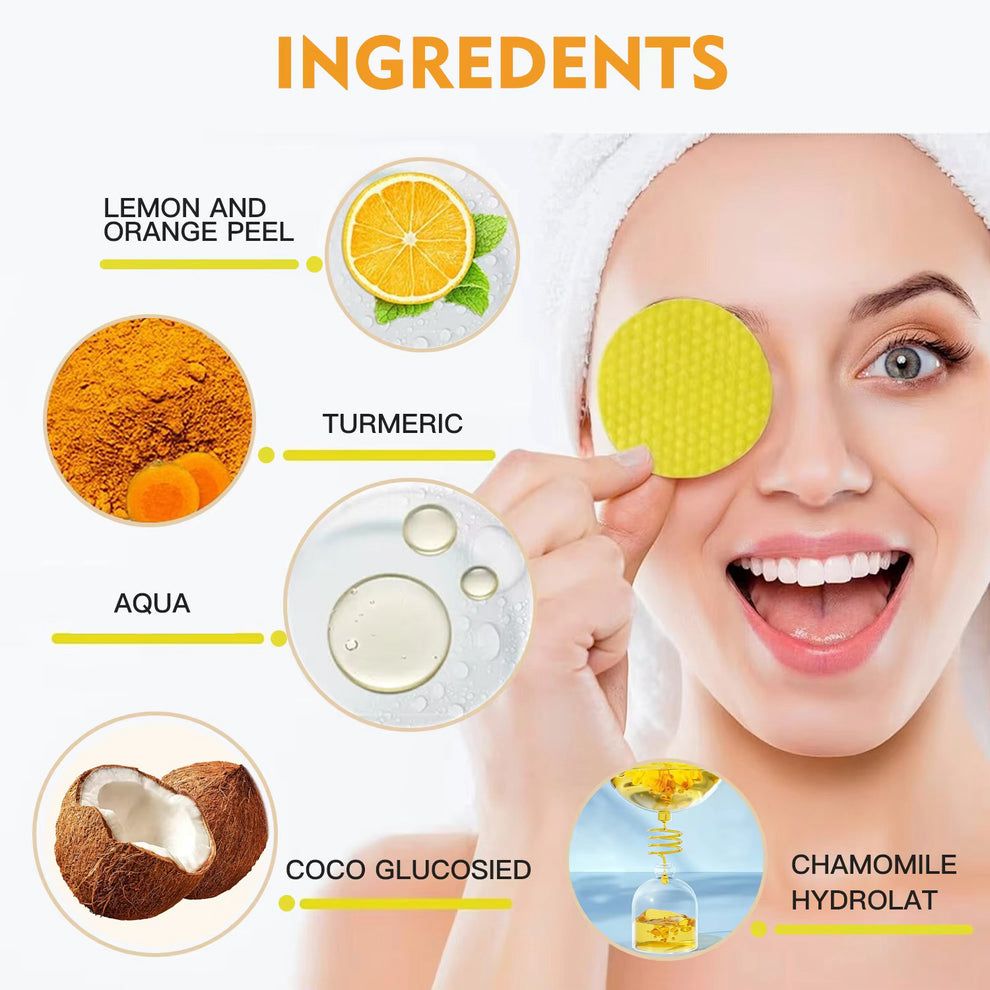 Turmeric Kojic Acid Cleansing Pads